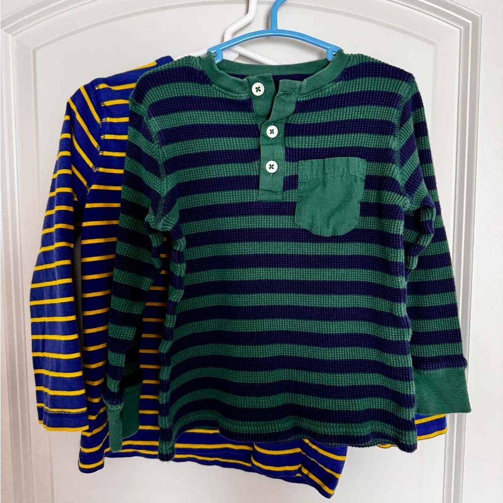 Mini Boden-2 Longsleeves Boys 4-5 years